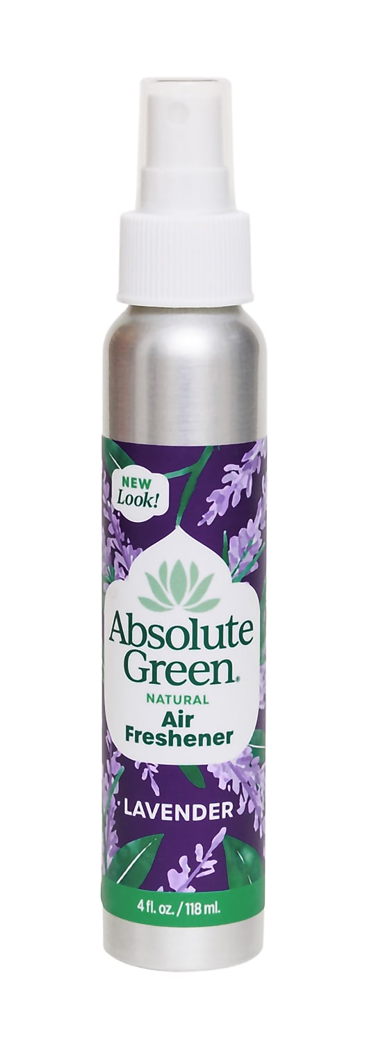Absolute Green Air Freshener Spray, Lavender Scent, 4 Fl. Oz., 12/Carton (AG4-ST-12)