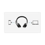 Zone Wireless Plus UC Binaural Over The Head Headset, Black