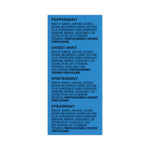 Sugar-Free Chewing Gum Variety Box, Four Mint Flavors, 14 Pieces/Pack, 18 Packs/Carton