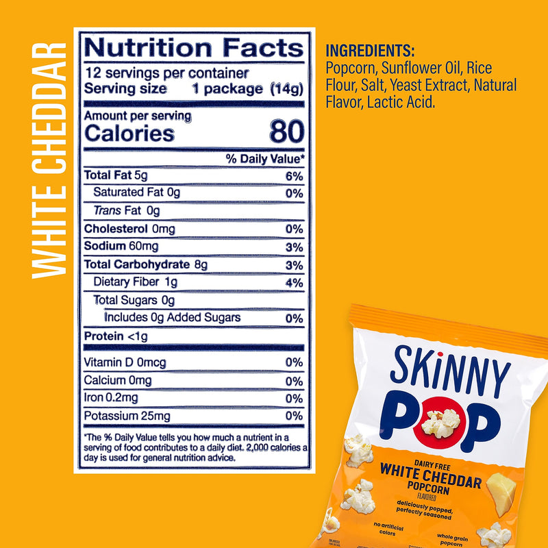 Skinny Pop Variety/Pirate's Booty Aged White Cheddar Bundle (600-04051)