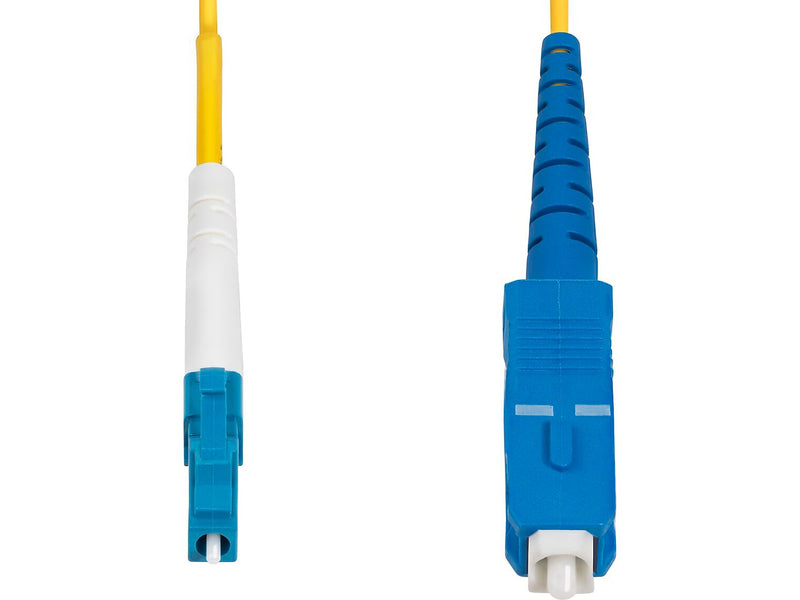 StarTech Simplex OS2 6.6' Single Mode Fiber Optic Cable, Yellow (SPSMLCSC-OS2-2M)