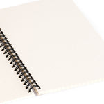DENY Designs White Peonies 1-Subject Professional Notebooks, 5.5" x 8.25", Dotted, 60 Sheets, Multicolor (81139-NOBS01)