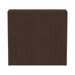 Alera Valencia Series Bookcase, Two-Shelf, 31.75w x 14d x 29.5h, Espresso