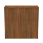 Alera Valencia Series Bookcase,Two-Shelf, 31.75w x 14d x 29.5h, Modern Walnut