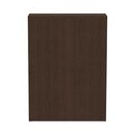 Alera Valencia Series Bookcase, Three-Shelf, 31.75w x 14d x 39.38h, Espresso