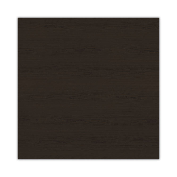 Alera Valencia Series Hutch with Doors, 4 Compartments, 70.63w x 15d x 35.38h, Espresso