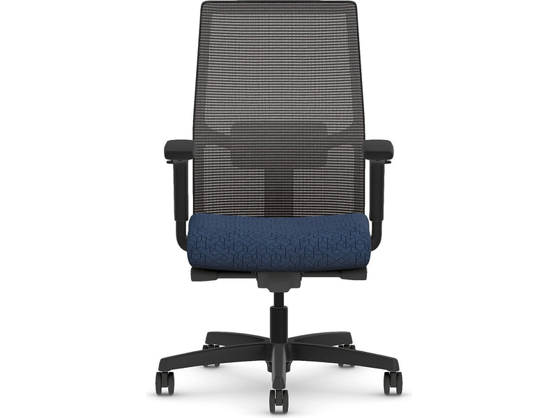 HON Ignition 2.0 Fabric/Mesh Swivel Task Chair, Navy/Black (HIWMMKD.Y2.A.H.IM.APX13.BL.SB.T)