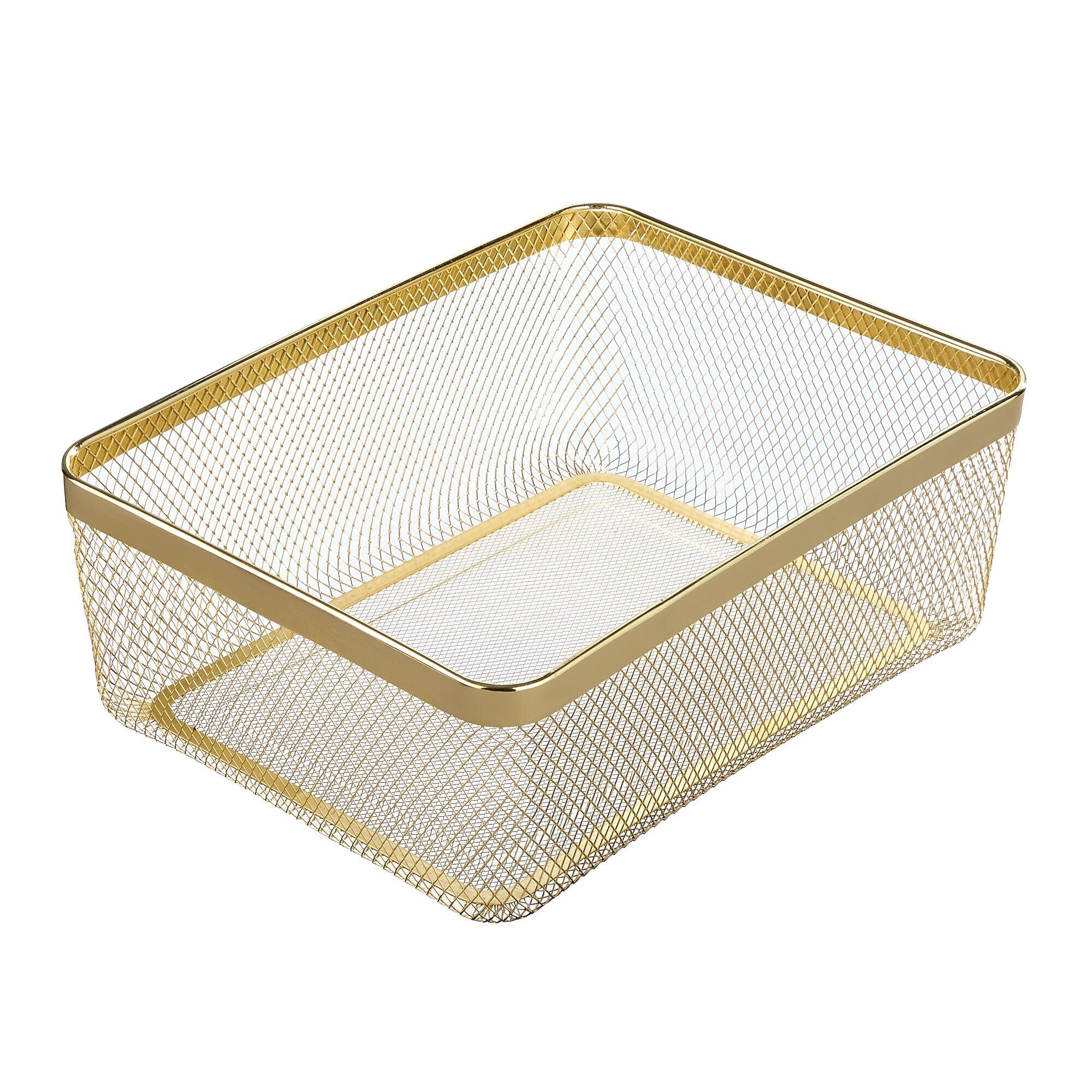 mDesign Steel Organizers, Soft Brass (25953)