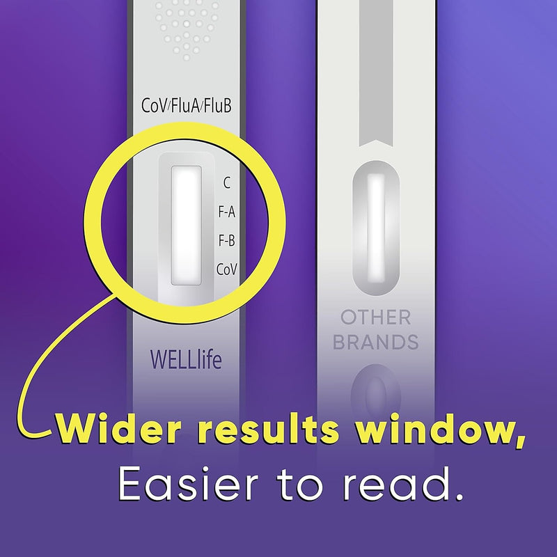 WELLlife COVID-19 ⁄ Flu A&B Home Test (WCOVFLU-OTC-1)