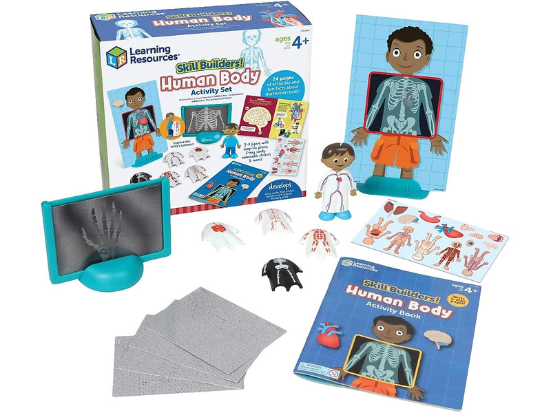 Learning Resources Skill Builders! Human Body Activity Set (LER1261)