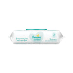 Sensitive Baby Wipes, 1-Ply, 6.8 x 7, Unscented, White, 56/Pack