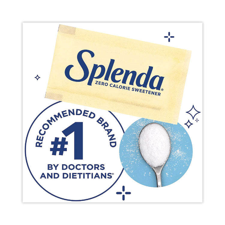 No Calorie Sweetener, 0.04 oz Packet, 400/Box, 6 Boxes/Carton