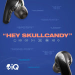 Skullcandy Rail True Wireless Active Noise Canceling Earbuds, Bluetooth, True Black (S2IPW-P740)