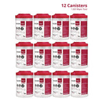 Sani-Cloth Plus Disinfecting Wipes, 160 Wipes/Canister, 12 Canisters/Carton (Q89072)