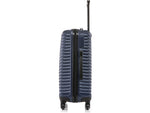 DUKAP Adly 24" Hardside Suitcase, 4-Wheeled Spinner, TSA Checkpoint Friendly, Navy Blue (DKADL00M-BLU)