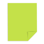 Exact 65 lb. Card Stock Paper, 8.5" x 11", Vulcan Green, 250 Sheets/Ream (WAU21869)