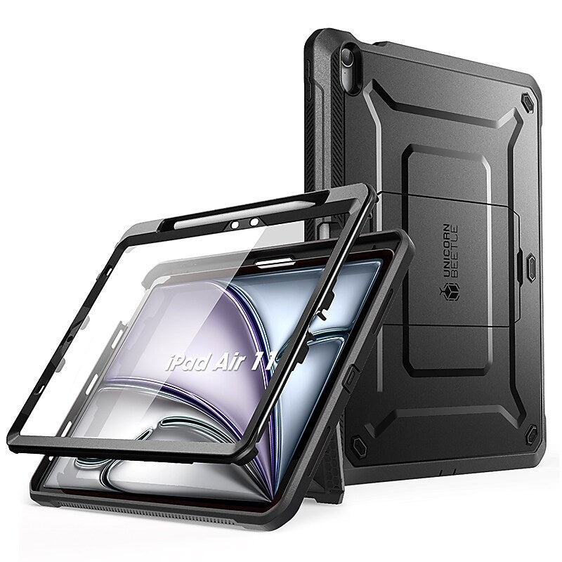 SUPCASE Unicorn Beetle Pro Plastic 11" Fullbody Case for iPad Air 11" 6th Generation, Black
