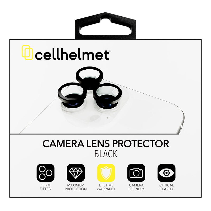 cellhelmet Tempered Camera Glass for iPhone 16 Pro/Pro Max (SC-113-IND)