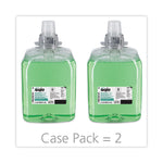 Green Certified Foam Hair and Body Wash, Cucumber Melon Scent, 2,000 mL, 2/Carton