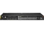 Aruba CX 4100i 24-Port Gigabit Ethernet Unmanaged Switch, Black (JL818A#ABA)