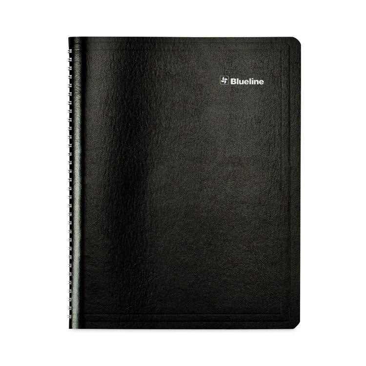 Academic Monthly Planner, 11 x 8.5, Black Cover, 14-Month: July 2025 to Aug 2026