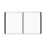Contemporary Lite Monthly Planner, 11 x 9, Black Cover, 12-Month (Jan to Dec): 2025