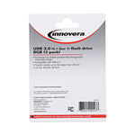 Usb 3.0 Flash Drive, 8 Gb, 3/pack