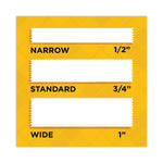Double-Sided Permanent Tape In Handheld Dispenser, 1" Core, 0.5" X 20.83 Ft, Clear