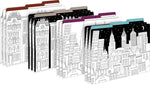 Barker Creek Color Me! Cityscapes Classroom Decor Set, 4 Packs/Set (BC3510)