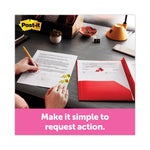 Arrow Message 1" Page Flags, 200 "Sign Here", 48 Arrow, Four Colors, 248/Pack