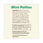 Mint Patties,175 Individually Wrapped, 3 lb Bag