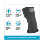 SmartGlove Wrist Wrap, Medium, Fits Hands Up to 3.75" Wide, Black