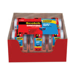 3850 Heavy-Duty Packaging Tape With Dispenser, 1.5" Core, 1.88" X 66.66 Ft, Clear, 6/pack