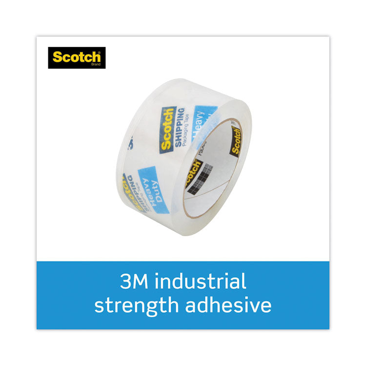 3850 Heavy-Duty Packaging Tape, 3" Core, 1.88" X 54.6 Yds, Clear