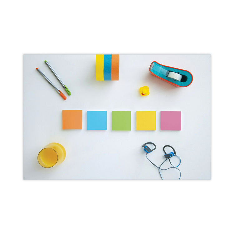 Pads in Energy Boost Collection Colors, 2" x 2", 90 Sheets/Pad, 8 Pads/Pack