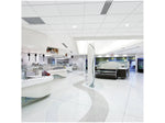 Armstrong DUNE Second Look Angled Tegular Edge Ceiling Tile, 24" x 48", White, 10/Carton (BP2711A)