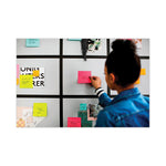 Pads in Energy Boost Collection Colors, Note Ruled, 4" x 4", 90 Sheets/Pad, 6 Pads/Pack