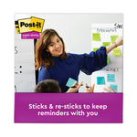 Pads in Energy Boost Collection Colors, 3" x 3", 90 Sheets/Pad, 24 Pads/Pack