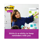 Pads in Energy Boost Collection Colors, Cabinet Pack, 3" x 3", 70 Sheets/Pad, 24 Pads/Pack