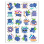 Teacher Created Resources Blueberry Smelly Stickers, Multicolored, 120/Pack, 6/Packs/Bundle (TCR9452-6)