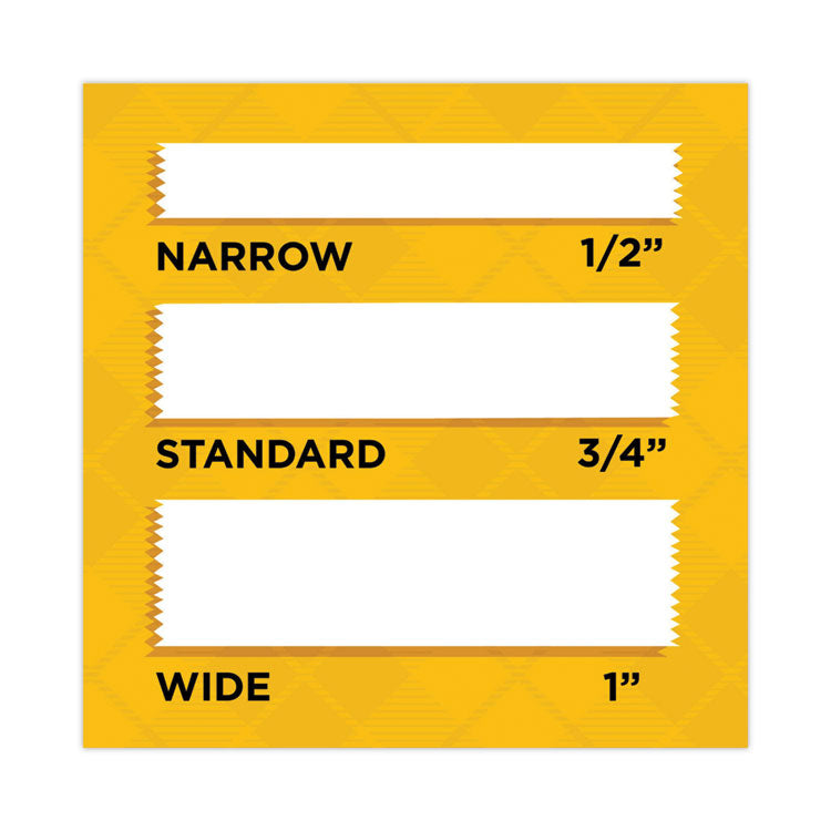 Double-Sided Tape, 1" Core, 0.5" X 75 Ft, Clear