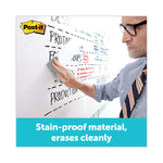 Dry Erase Surface, Laminate Film, 48" x 7 mil x 36", White