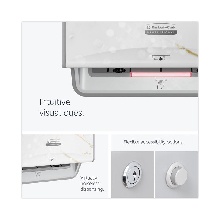 ICON Automatic Roll Towel Dispenser, 20.12 x 16.37 x 13.5, Cherry Blossom