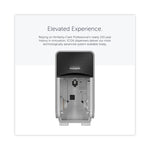 ICON Coreless Standard Roll Toilet Paper Dispenser, 7.18 x 13.37 x 7.06, Black Mosaic