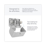 ICON Coreless Standard Roll Toilet Paper Dispenser, 8.43 x 13 x 7.25. Warm Marble