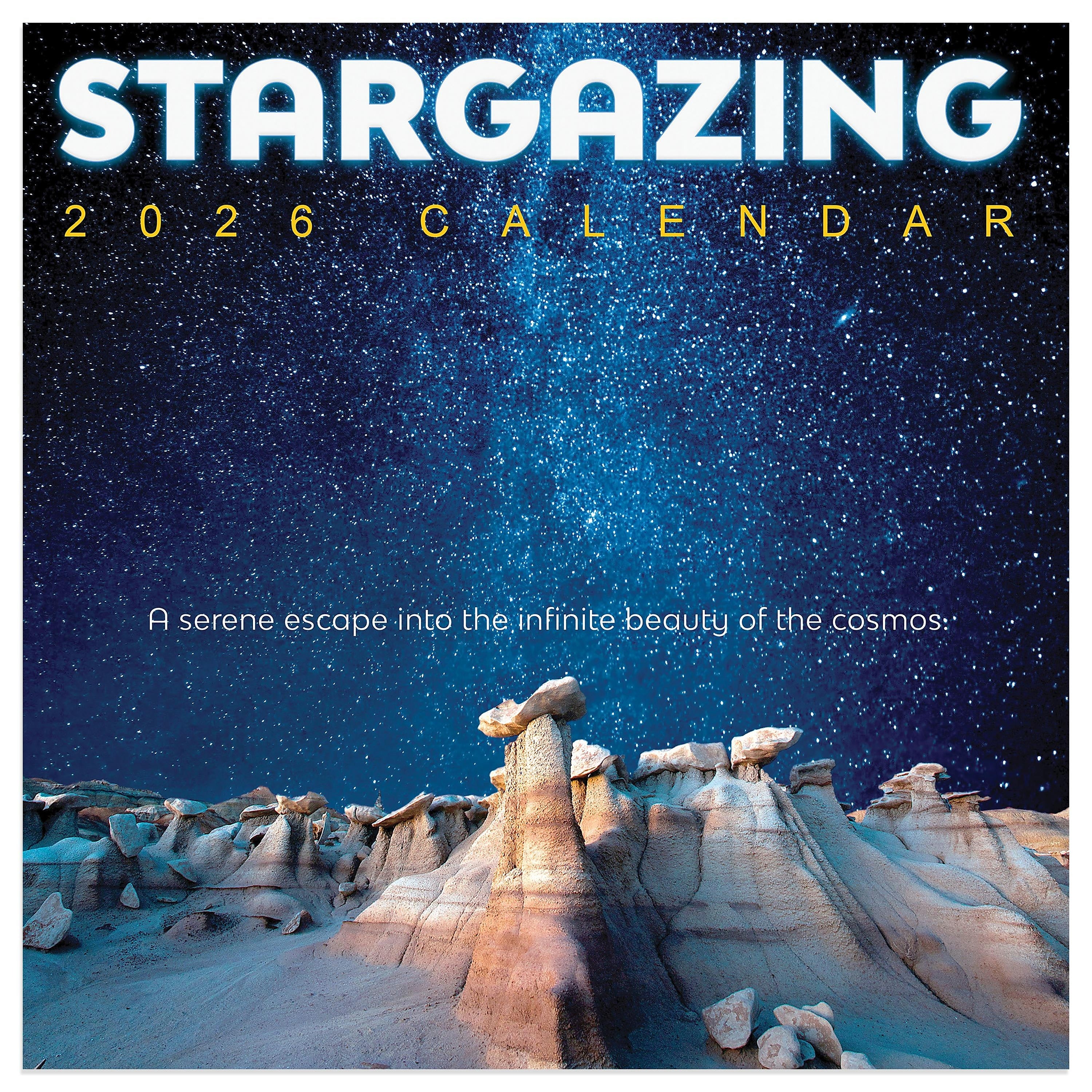 2026 TF Publishing 12" x 17" TF Publishing 7" x 7" Stargazing Mini Calendar 26-2010