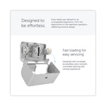 ICON Coreless Standard Roll Toilet Paper Dispenser, 8.43 x 13 x 7.25, White Mosaic
