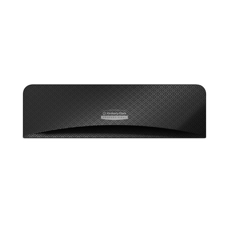 ICON Faceplate for Coreless Standard Roll Toilet Paper Dispenser, 3.56 x 12 x 1.5, Black Mosaic