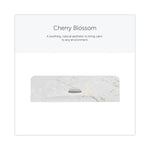 ICON Faceplate for Coreless Standard Roll Toilet Paper Dispenser, 3.56 x 12 x 1.5, Cherry Blossom