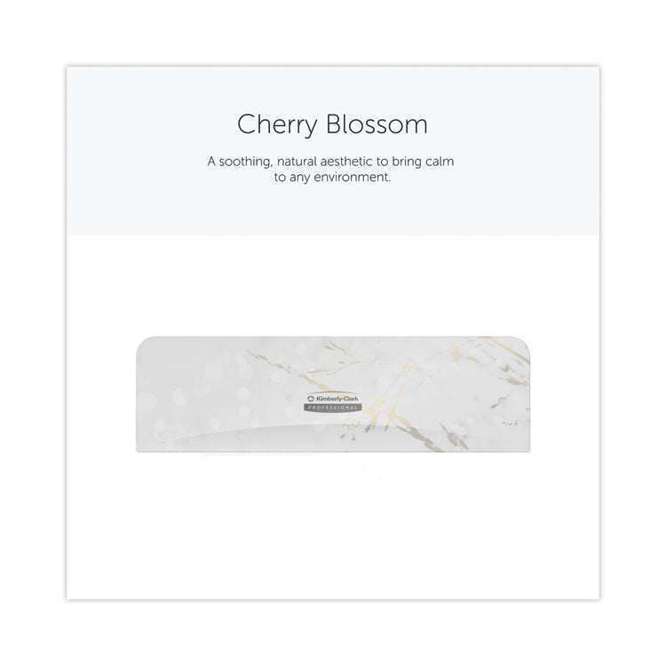 ICON Faceplate for Coreless Standard Roll Toilet Paper Dispenser, 3.56 x 12 x 1.5, Cherry Blossom